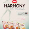 Готовый завтрак Axa Harmony Oat Pillows подушечки овсяные, 200 г