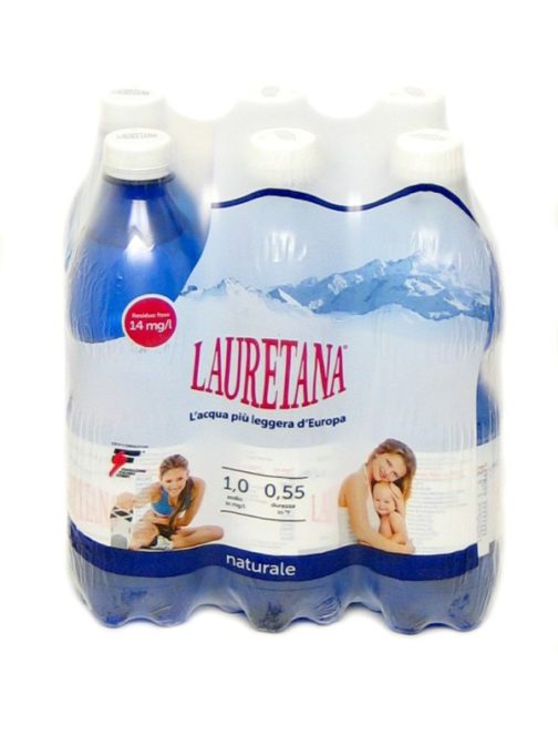 Вода минеральная Lauretana 0.5л негаз, ПЭТ