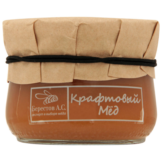 Мед Берестов А.С. Крафтовый Чабрец боровой, 260 г