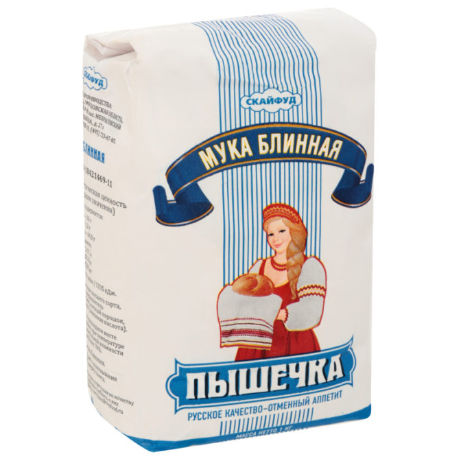 Мука блинная Пышечка, 1 кг