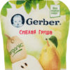 Пюре для детей Gerber Спелая груша от 4 месяцев, 90 г
