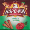 Сухарики 3 корочки Непобедимые ржаные со вкусом томата с зеленью, 100 г