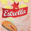 Чипсы картофельные Estrella рифленые со вкусом нежного лосося в сливочном соусе, 60 г