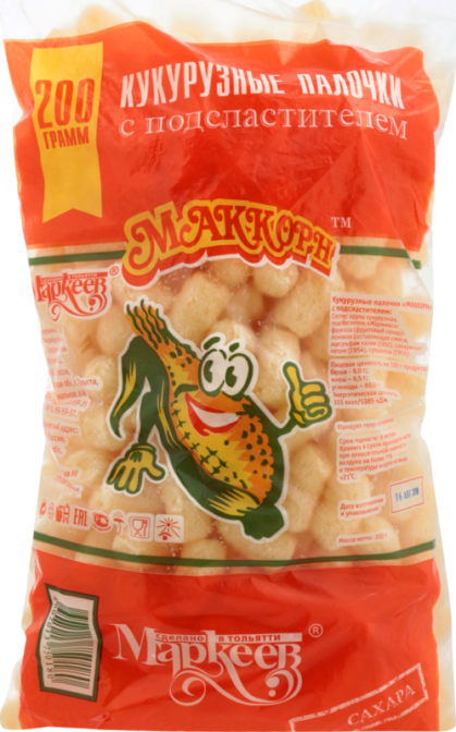 Палочки кукурузные Маккорн, 200 г