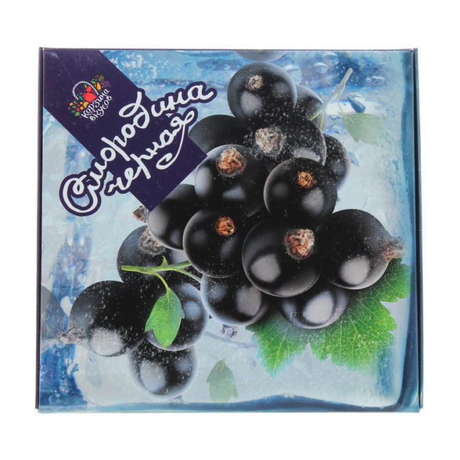 Смородина черная замороженная Корзина вкусов к/у 400г