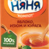 Компот для детей от 6мес Яблоко, изюм и курага ФрутоНяня т/п 0.2л