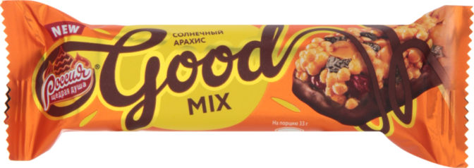 Конфета Россия Good Mix Солнечный арахис, 33 г