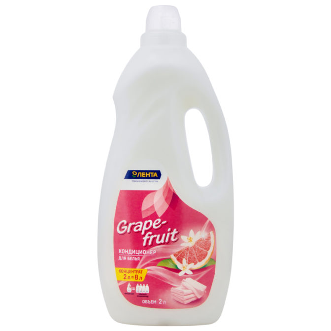 Кондиционер для белья Лента Grapefruit концентрированный, 2 л